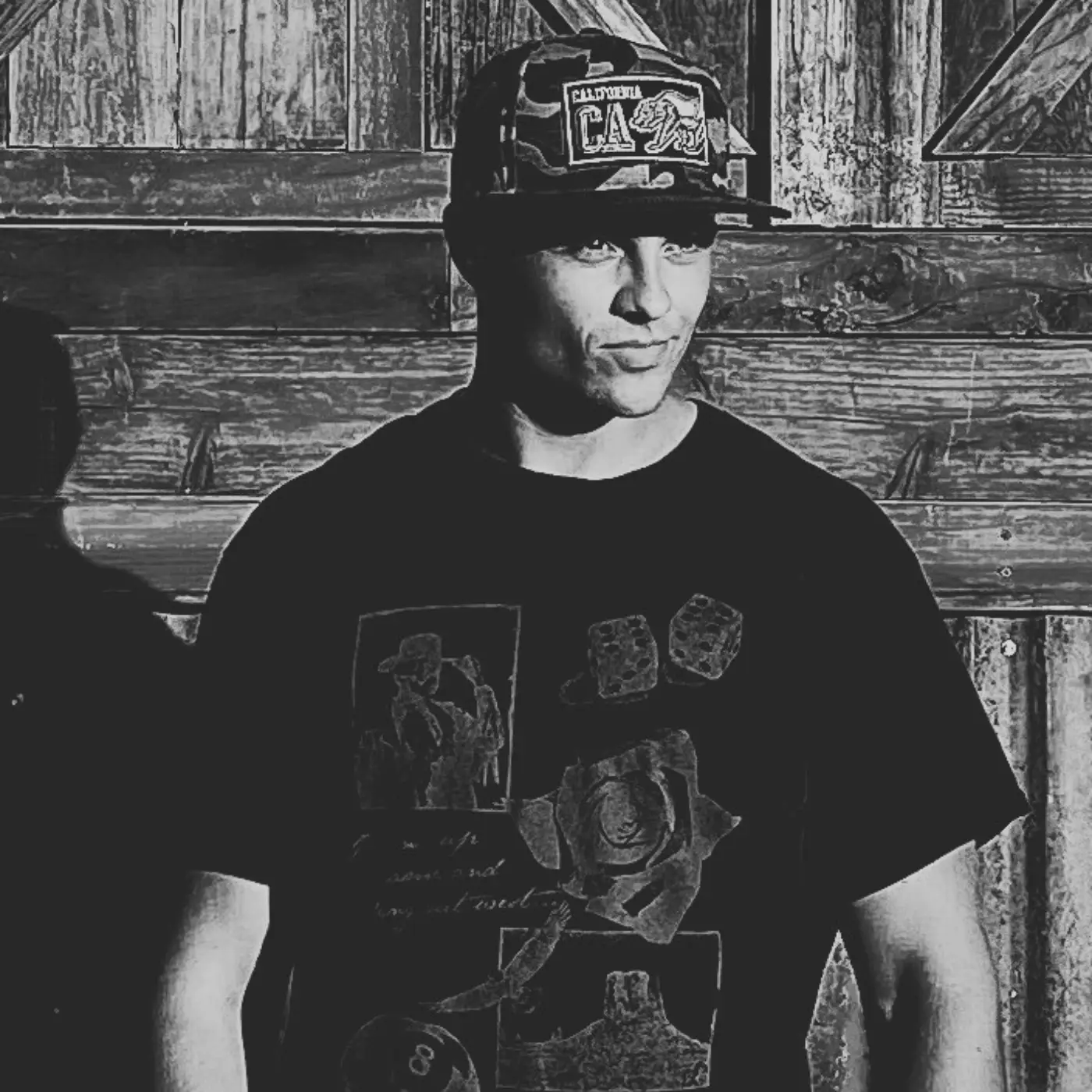 cali cowboy B&W 2